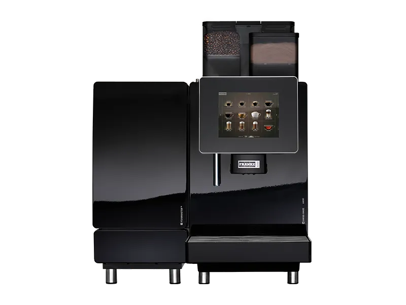 Kaffemaskin med betalingsterminal